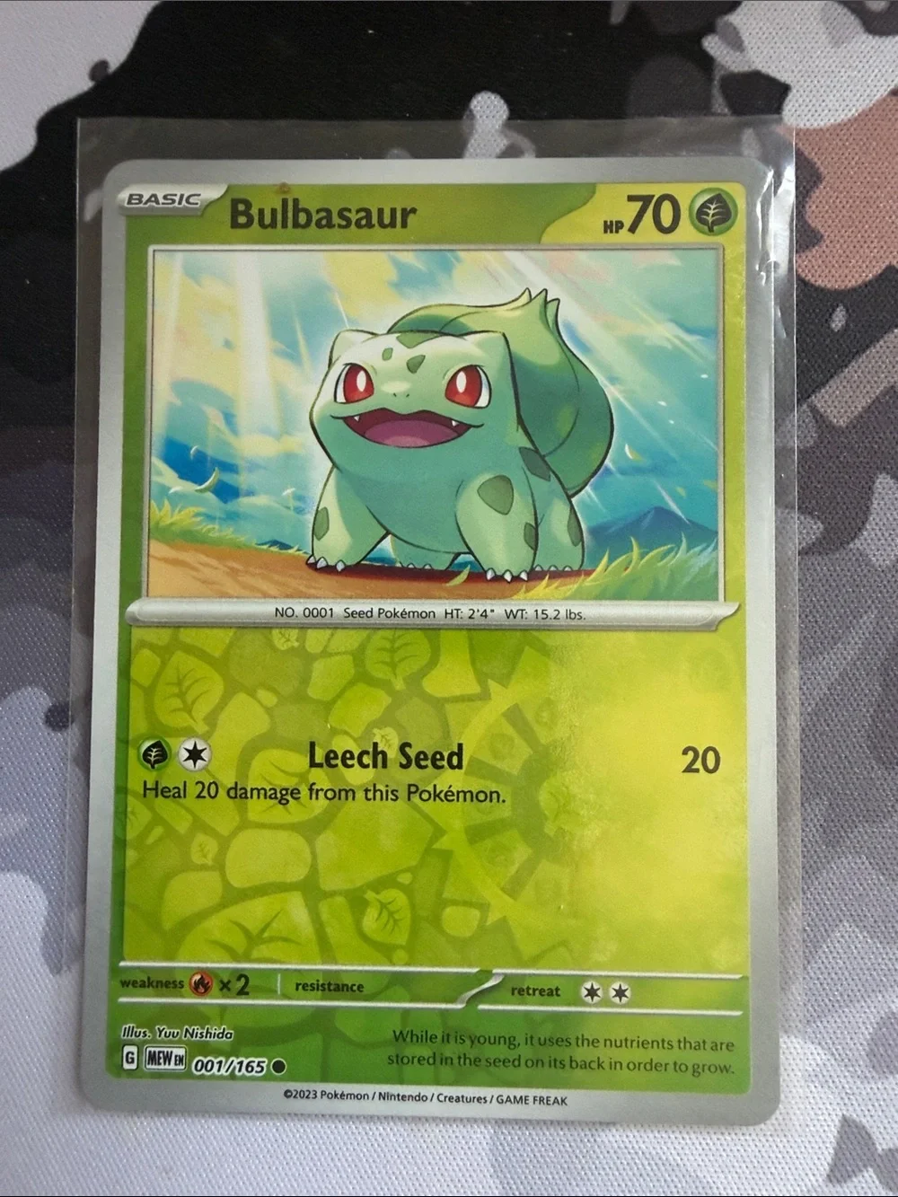 Bulbasaur Ivysaur & Venusaur Pokémon Evolution Reverse Holo Card Lot 🌱 | ✨5/$25